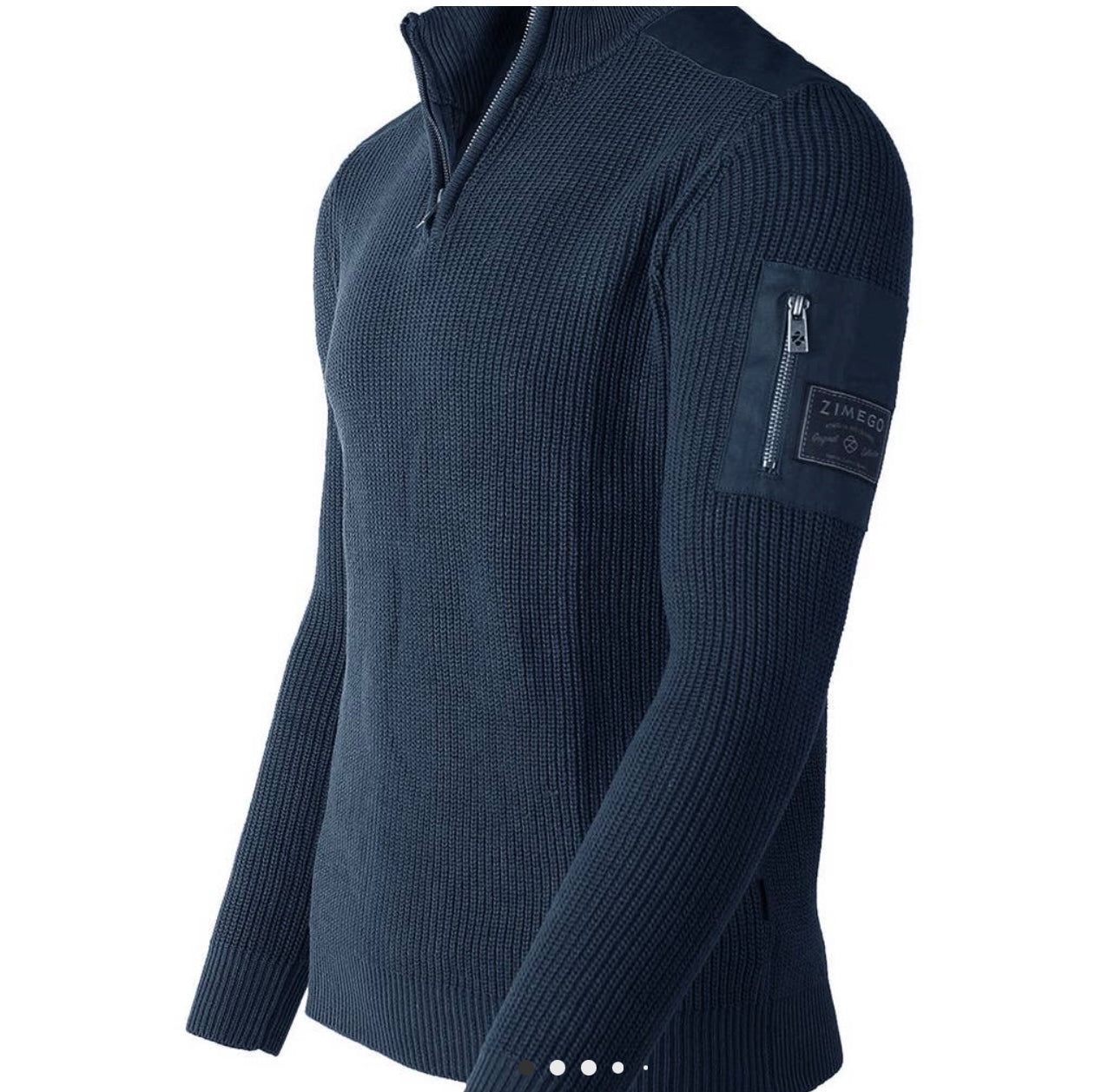 •Preorder• Mens Quarter Zip Up Sweater