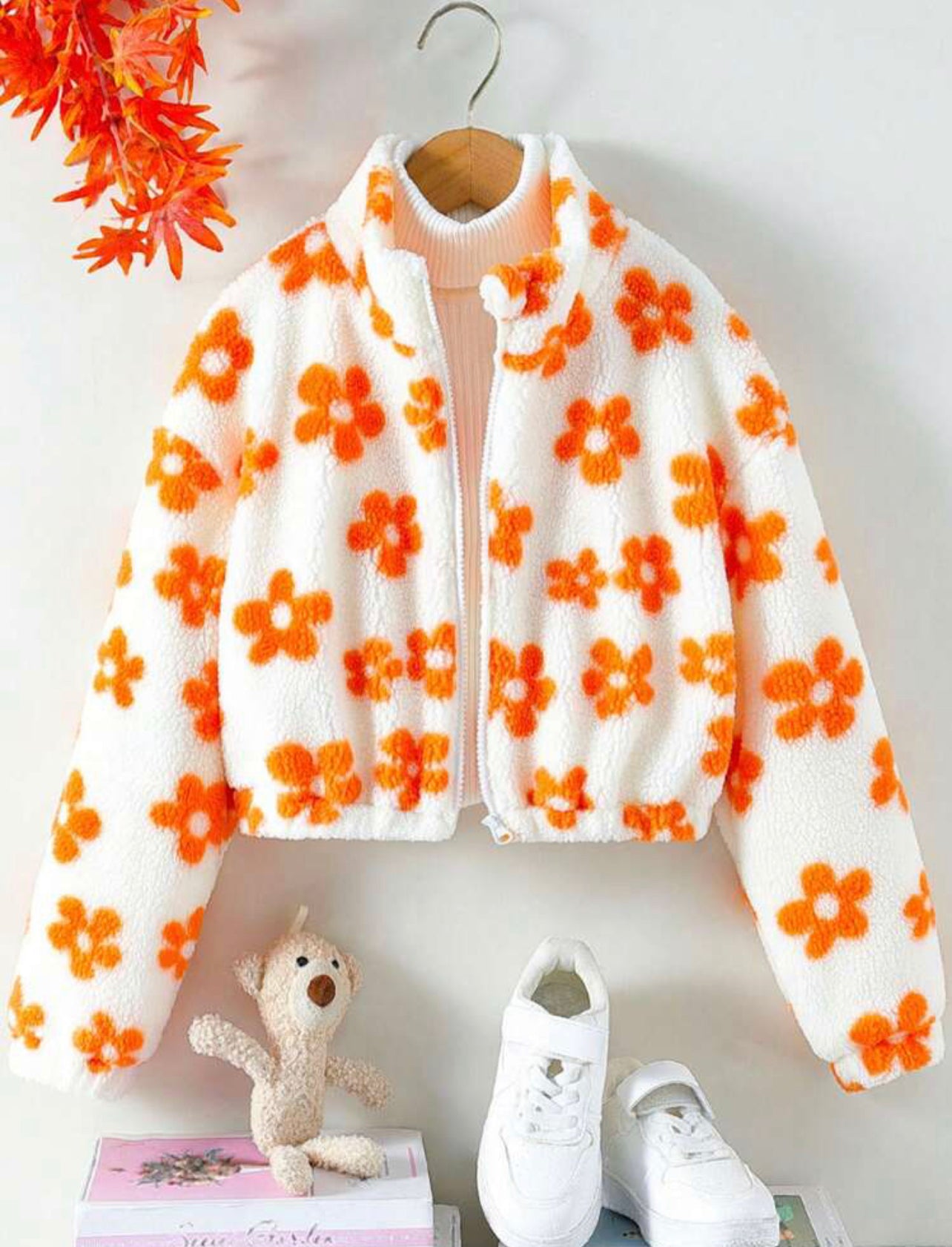 •Preorder• Floral Pattern Drop Jacket